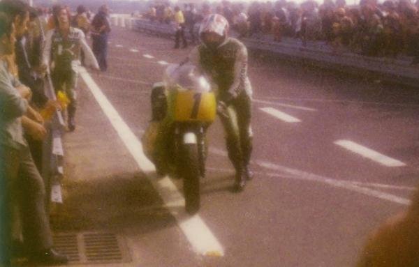 Christian (et Baldé derrière) au 1000 Km du Mans 