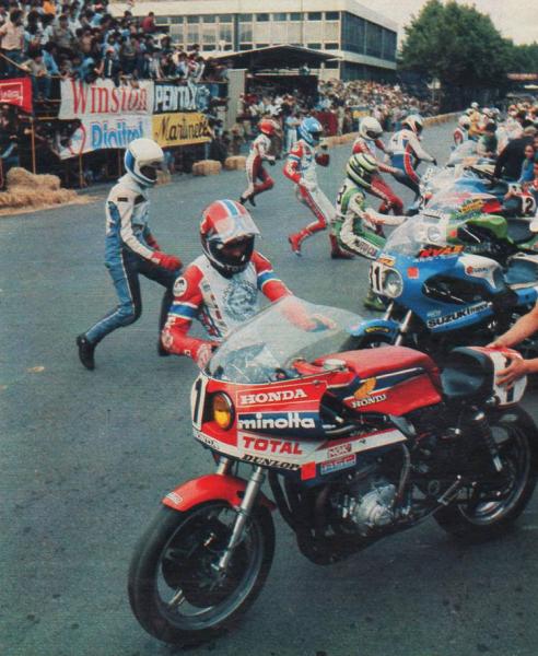 Départ Montjuich 80.